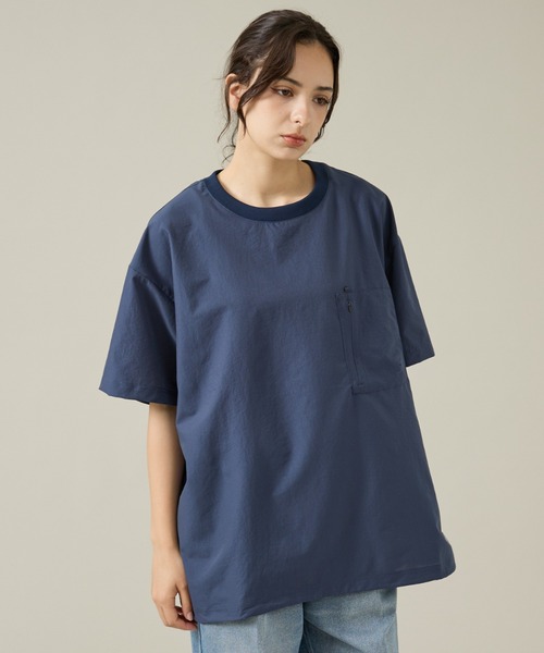 NANGA(ナンガ)の「【NANGA/ナンガ】Dot Air COMFY TEE / 吸汗速乾性 クルーネックTシャツ(Tシャツ/カットソー・メンズ・ベージュ系その他/ブラック/ブルー系その他/ネイビー・M/L/XL)」の10枚目の写真