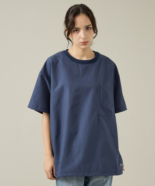 NANGA(ナンガ)の「【NANGA/ナンガ】Dot Air COMFY TEE / 吸汗速乾性 クルーネックTシャツ(Tシャツ/カットソー・メンズ・ベージュ系その他/ブラック/ブルー系その他/ネイビー・M/L/XL)」の11枚目の写真
