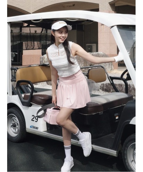 RIENDA GOLF(リエンダゴルフ)の「【RIENDA GOLF】RRベーシックラインソックス(ソックス/靴下・レディース・ホワイト・FREE)」の11枚目の写真