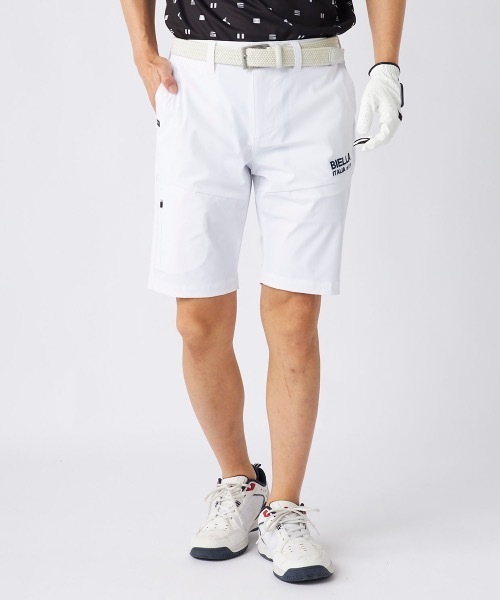 FILA GOLF(フィラゴルフ )の「【FILA GOLF/フィラゴルフ】8WAYストレッチショートパンツ ゴルフ(その他パンツ・メンズ・ネイビー/ホワイト/ブラック・XX-LARGE/LARGE/X-LARGE/MEDIUM)」の2枚目の写真