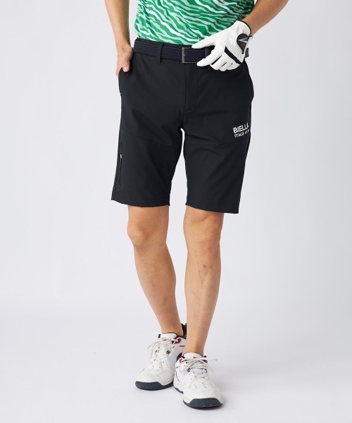FILA GOLF(フィラゴルフ )の「【FILA GOLF/フィラゴルフ】8WAYストレッチショートパンツ ゴルフ(その他パンツ・メンズ・ネイビー/ホワイト/ブラック・XX-LARGE/LARGE/X-LARGE/MEDIUM)」の1枚目の写真