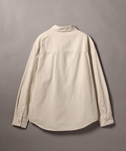 Calvin Klein(カルバン・クライン)の「シャンブレー シャツ(シャツ/ブラウス・メンズ・ライトベージュ・S/M/L/XL)」の8枚目の写真