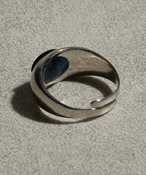 Hawk Company（ホークカンパニー）の「【Hawk Company】ストーンリング 7715（リング・メンズ・ブルー/ブラック・FREE）」の3枚目の写真