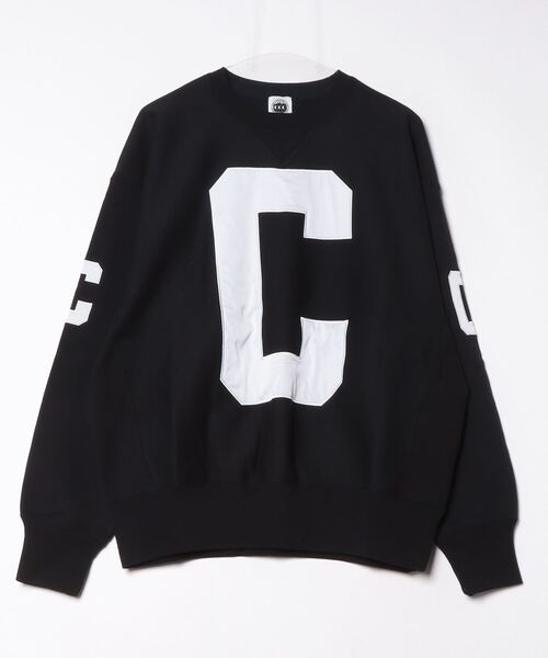 CITY COUNTRY CITY APPLIQUE LOGO COTTON SWEATSHIRT_CCC CCC-243C001
