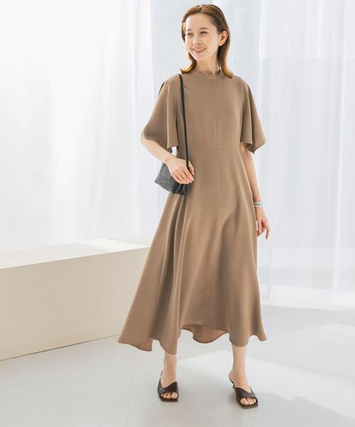 リボンスリーブデザインワンピース 1.jpg