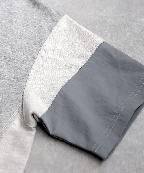 antiqua(アンティカ)の「3素材切替ドッキングAラインワンピース(ワンピース・レディース・ブラック/杢グレー・ONESIZE)」の15枚目の写真
