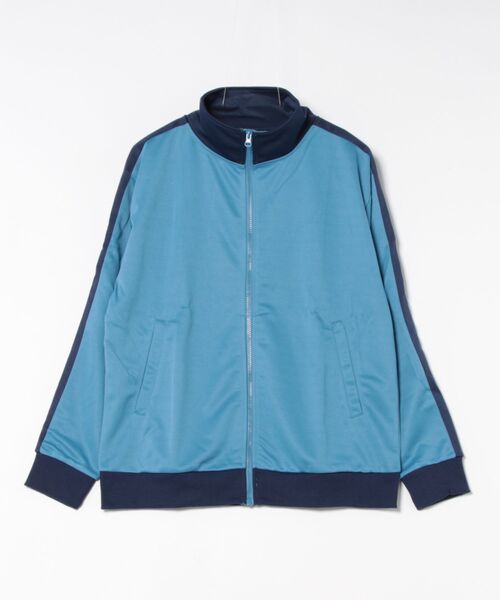 WEGO（ウィゴー）の「WEGO/ライントラックジャケット（ジャージ・メンズ・ネイビー/キナリ/ブルー・LARGE/MEDIUM）」の3枚目の写真