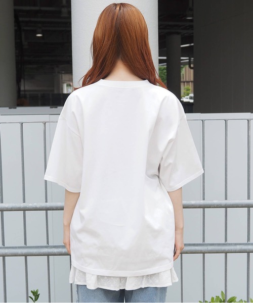 tiptop(ティップトップ)の「アソートフォトロゴBIGTシャツ(Tシャツ/カットソー・レディース・ホワイト系その他/グレー系その他/オフホワイト/チャコールグレー/グレー系その他2/ホワイト系その他2・FREE)」の14枚目の写真