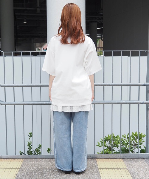 tiptop(ティップトップ)の「アソートフォトロゴBIGTシャツ(Tシャツ/カットソー・レディース・ホワイト系その他/グレー系その他/オフホワイト/チャコールグレー/グレー系その他2/ホワイト系その他2・FREE)」の15枚目の写真