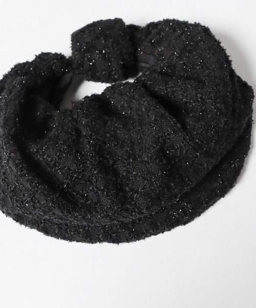 HELOYSE(エロイーズ)の「HELOYSE/エロイーズ クロワッサンツイードミニBAG(ショルダーバッグ・レディース・グリーン/ベージュ・FREE)」の5枚目の写真