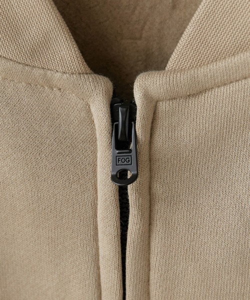 FOG ESSENTIALS(エフオージーエッセンシャルズ)の「FOG ESSENTIALS/エッセンシャルズ FULL ZIP SS SWEAT VEST ベスト(ベスト・メンズ・ライトグレー/タン・S/M/L/XL)」の5枚目の写真