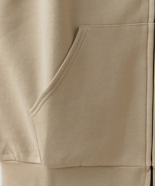 FOG ESSENTIALS(エフオージーエッセンシャルズ)の「FOG ESSENTIALS/エッセンシャルズ FULL ZIP SS SWEAT VEST ベスト(ベスト・メンズ・ライトグレー/タン・S/M/L/XL)」の7枚目の写真