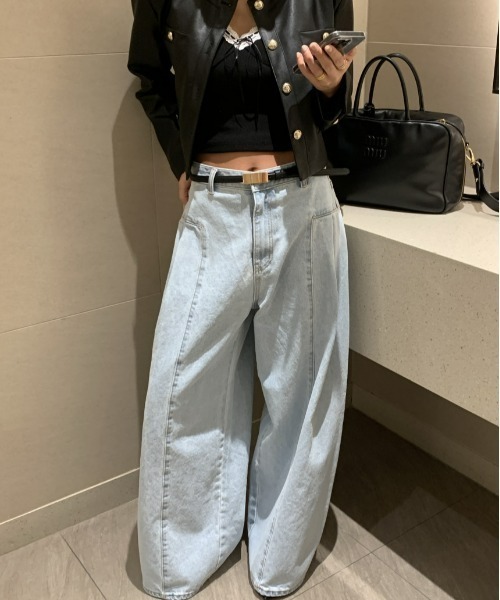 REBALANCE(リバランス)の「レディースワイドパンツ(その他パンツ・レディース・B/A・MEDIUM/LARGE)」の5枚目の写真