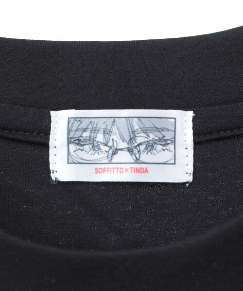 SOFFITTO(ソフィット)の「《コラボ》【Soffitto×TINDA】オーガニックコットンスムーススリットワンピース(ワンピース・レディース・ブラック・S/M/L)」の20枚目の写真