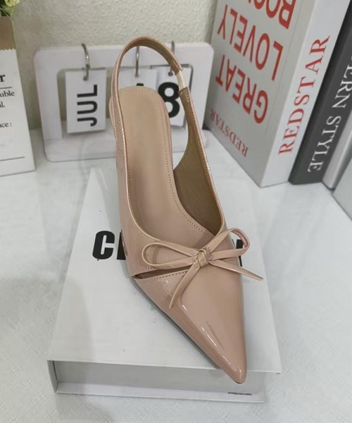 shoes365（シューズスリーシックスファイヴ）の「リボンストラップパンプス (SS)（パンプス・レディース・ピンク/シルバー/ブラック・22.5cm/23.5cm/24.5cm/23.0cm/24.0cm）」の10枚目の写真