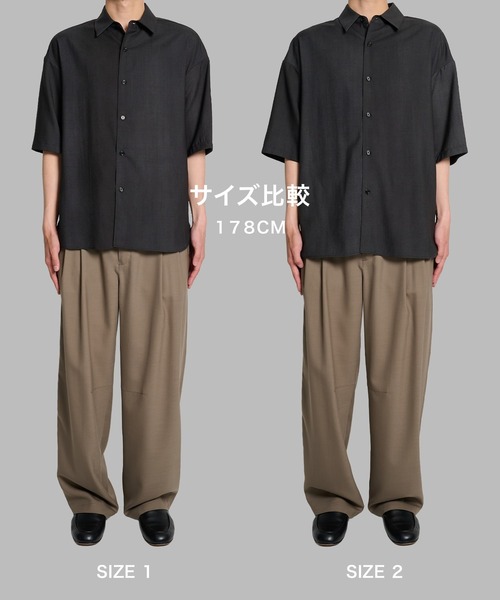 STUDIOUS(ステュディオス)の「【STUDIOUS】URBAN DYE RELAX SHIRTS S.S(シャツ/ブラウス・メンズ・ブラック/ダークブルー・1/2)」の20枚目の写真