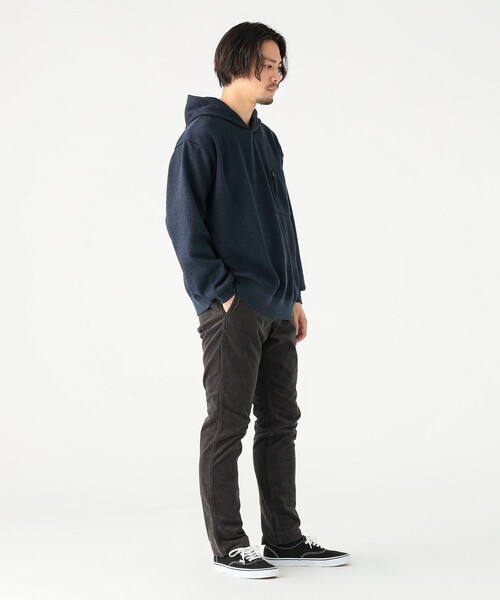 B:MING by BEAMS（ビーミングバイビームス）の「ライトフリース フーデッド パーカ（ユニセックス）（スウェット・メンズ・チャコールグレー/ライトグレー/ネイビー・S/M/L/XL）」の8枚目の写真