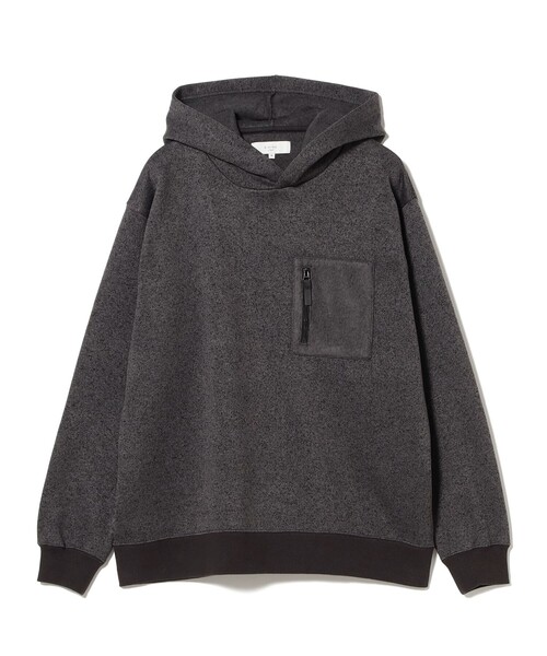 B:MING by BEAMS（ビーミングバイビームス）の「ライトフリース フーデッド パーカ（ユニセックス）（スウェット・メンズ・チャコールグレー/ライトグレー/ネイビー・S/M/L/XL）」の16枚目の写真
