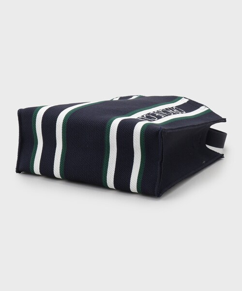 OPAQUE.CLIP(オペークドットクリップ)の「【2WAY】ラインハンドルスクエアニットミニショルダーバッグ(ショルダーバッグ・レディース・ベージュ/ネイビー/ブラック・00)」の16枚目の写真