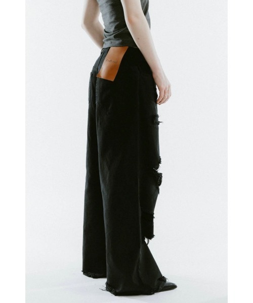 パンツ Knuth Marf bell bottom denim pants bell bottom denim pants(unisex)/indigo | KNUTH MARF