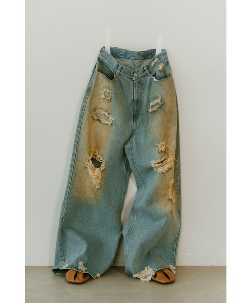 【Knuth Marf】 denim セットアップ　希少Sサイズ 2025年最新】Knuth marf デニムジャケットの人気アイテム - メルカリ