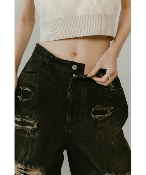 damage denim pants（デニムパンツ）｜Knuth Marf（クヌースマーフ）の