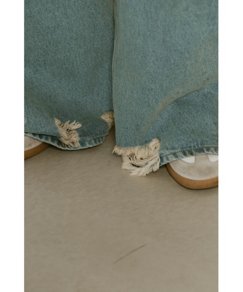 damage denim pants（デニムパンツ）｜Knuth Marf