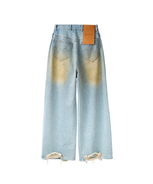 damage denim pants（デニムパンツ）｜Knuth Marf