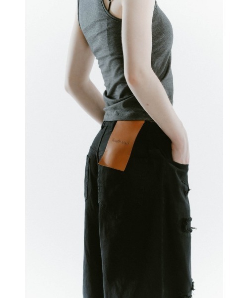 デニムパンツ knuth marf damage denim pants Knuth Marf - damage denim pants / ダメージ デニムパンツ