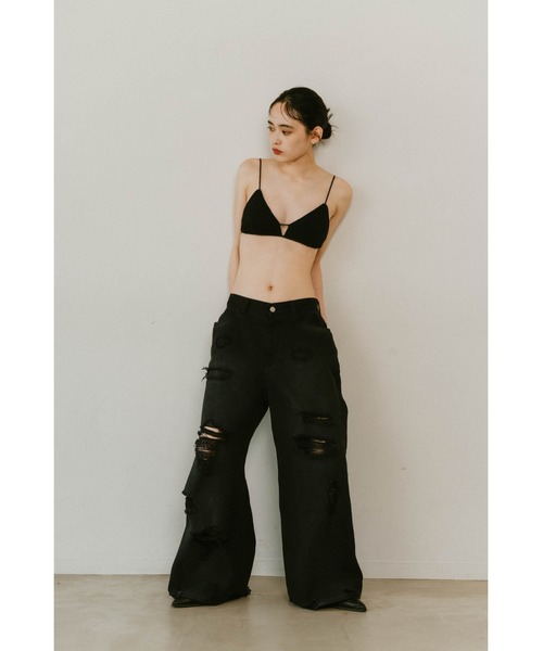 デニムパンツ knuth marf damage denim pants Knuth Marf - damage denim pants / ダメージ デニムパンツ