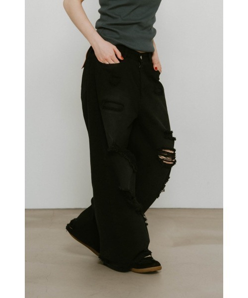 Knuth Marf（クヌースマーフ）の「damage denim pants（デニム