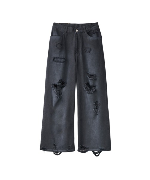 Knuth Marf（クヌースマーフ）の「damage denim pants（デニム