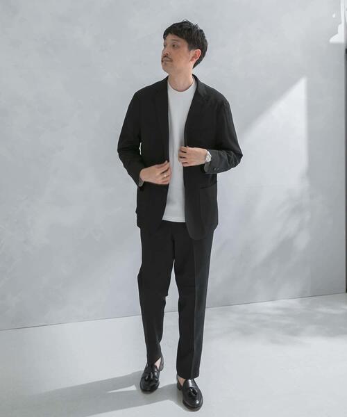 URBAN RESEARCH DOORS(アーバンリサーチドアーズ)の「『イージーケア』LIFE STYLE TAILOR カルゼストレッチコンフォータブルジャケット(その他アウター・メンズ・グリーン系その他/グレー系その他/ブラック・SMALL/MEDIUM/LARGE/X-LARGE)」の9枚目の写真