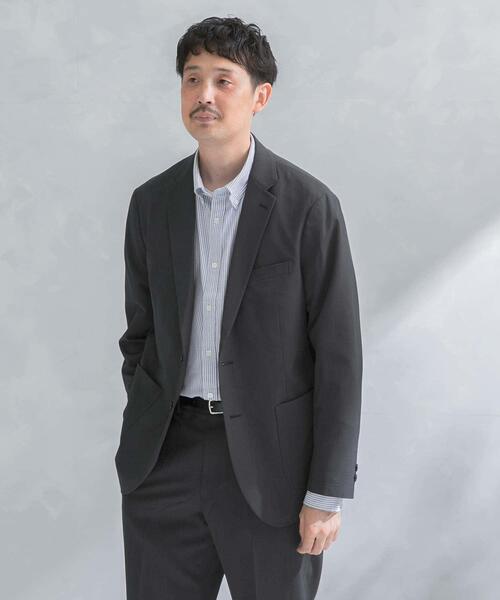 URBAN RESEARCH DOORS(アーバンリサーチドアーズ)の「『イージーケア』LIFE STYLE TAILOR カルゼストレッチコンフォータブルジャケット(その他アウター・メンズ・グリーン系その他/グレー系その他/ブラック・SMALL/MEDIUM/LARGE/X-LARGE)」の15枚目の写真