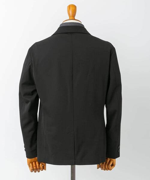 【BLACK】『イージーケア』LIFE STYLE TAILOR カルゼストレッチコンフォータブルジャケット セール】『イージーケア』LIFE STYLE TAILOR カルゼストレッチ