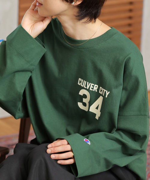 Champion/チャンピオン LONG SLEEVE TSH 別注【Champion