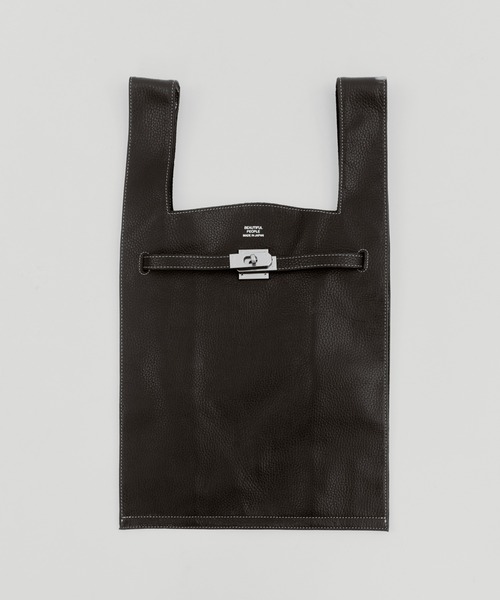 【ビューティフルピープル】別注 2way ショルダー 巾着バッグ 別注2wayショルダー巾着バッグ(FREE SILVER): beautiful people