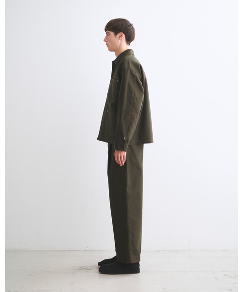 Traditional Weatherwear（トラディショナルウェザーウェア）の「UNIONSLACKS 102（スラックス・メンズ・ダークオリーブ/ブラック・L/S/M/XS）」の7枚目の写真