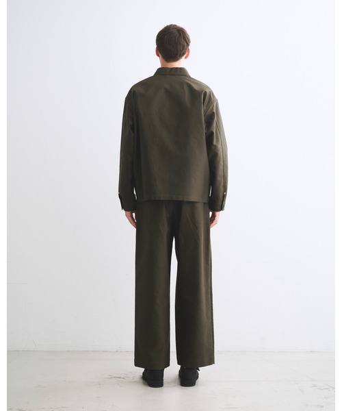 Traditional Weatherwear（トラディショナルウェザーウェア）の「UNIONSLACKS 102（スラックス・メンズ・ダークオリーブ/ブラック・L/S/M/XS）」の8枚目の写真