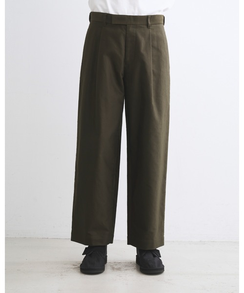 Traditional Weatherwear（トラディショナルウェザーウェア）の「UNIONSLACKS 102（スラックス・メンズ・ダークオリーブ/ブラック・L/S/M/XS）」の4枚目の写真