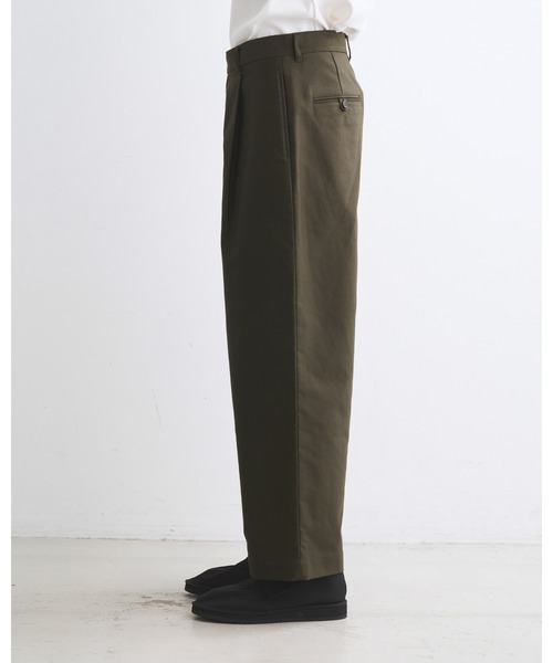 Traditional Weatherwear（トラディショナルウェザーウェア）の「UNIONSLACKS 102（スラックス・メンズ・ダークオリーブ/ブラック・L/S/M/XS）」の5枚目の写真