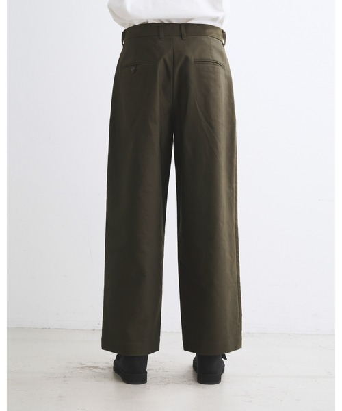 Traditional Weatherwear（トラディショナルウェザーウェア）の「UNIONSLACKS 102（スラックス・メンズ・ダークオリーブ/ブラック・L/S/M/XS）」の9枚目の写真