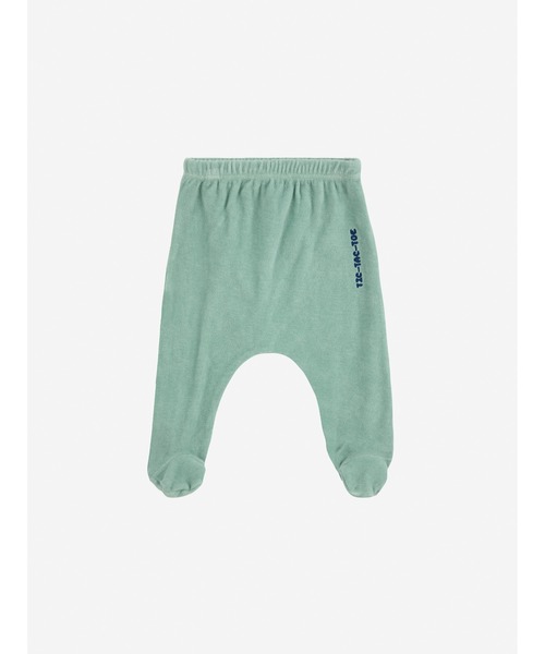 BOBO CHOSES(ボボショーズ)の「Tic Tac Toe footed leggings(タイツ/ストッキング・キッズ・ライトグリーン・12MONTH/6MONTH/3MONTH/9MONTH)」の1枚目の写真