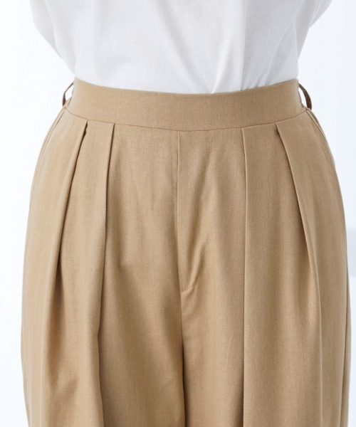 slattgir(スラットジール)の「高身長 スカーフベルト付タックワイドパンツ(トールサイズ)(その他パンツ・レディース・ベージュ系/ブラック系・T4L/T3L/TLL/TL/TM/T5L)」の21枚目の写真