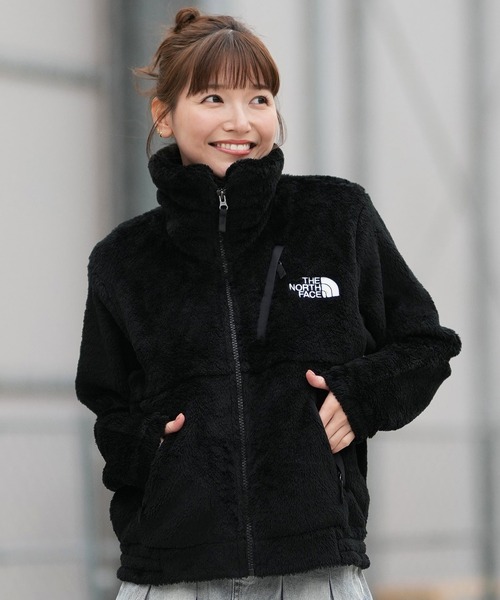 The North Face ブラック ボアジャケット160 とても美品です セール】国内未発売 THE NORTH FACE(ザ・ノースフェイス)/ボア