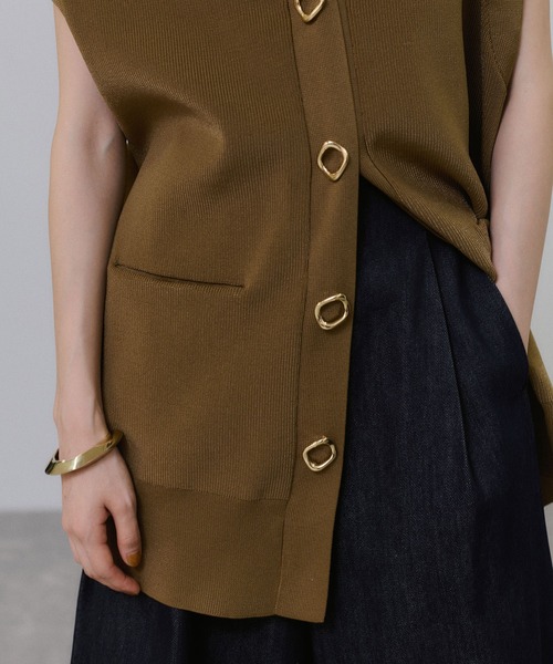 サステナブル】ミドルニットジレ（ベスト）｜ADAM ET ROPE