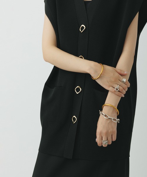 サステナブル】ミドルニットジレ（ベスト）｜ADAM ET ROPE