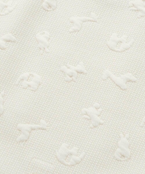 SLAP SLIP BABY(スラップスリップベビー)の「【お揃い】チェリークマ柄キルトアニマルパッチ刺しゅうスリーパーベビー(ベビーパジャマ/スリーパー・キッズ・オフホワイト/ベージュ/ピンク・FREE)」の7枚目の写真