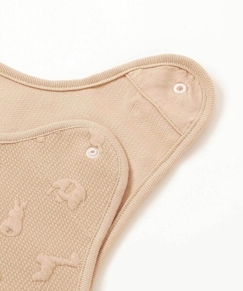 SLAP SLIP BABY(スラップスリップベビー)の「【お揃い】チェリークマ柄キルトアニマルパッチ刺しゅうスリーパーベビー(ベビーパジャマ/スリーパー・キッズ・オフホワイト/ベージュ/ピンク・FREE)」の14枚目の写真