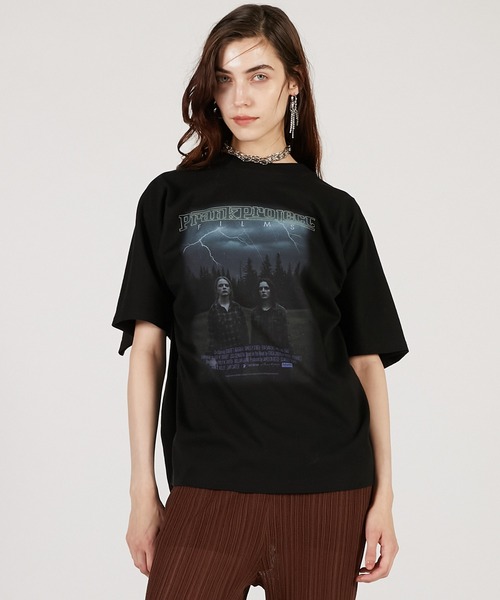 PRANK PROJECT（プランクプロジェクト）の「ダブルTシャツ / Double T-shirt（Tシャツ/カットソー・レディース・ホワイト/ブルー/ブラック・FREE）」の3枚目の写真